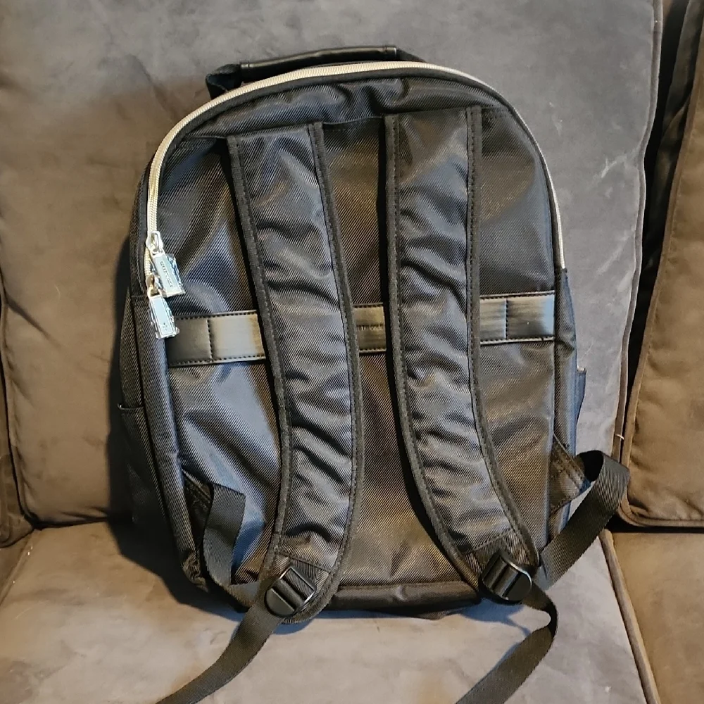 Kenneth Cole Reaction Black Quilted Backpack - Picture 5 of 5